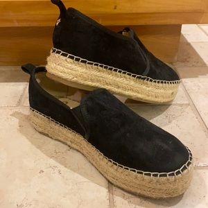 Sam Edelman black espadrilles